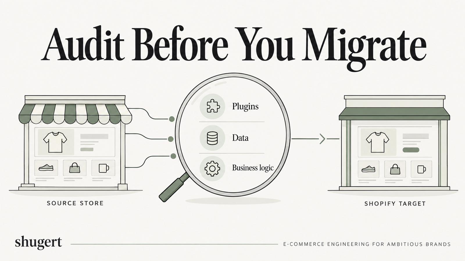 Before a WooCommerce-to-Shopify Migration: Audit Plugins, Data, and Business Logic