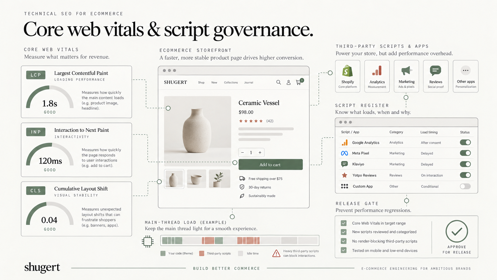 core vitals and script governance for shopify guide