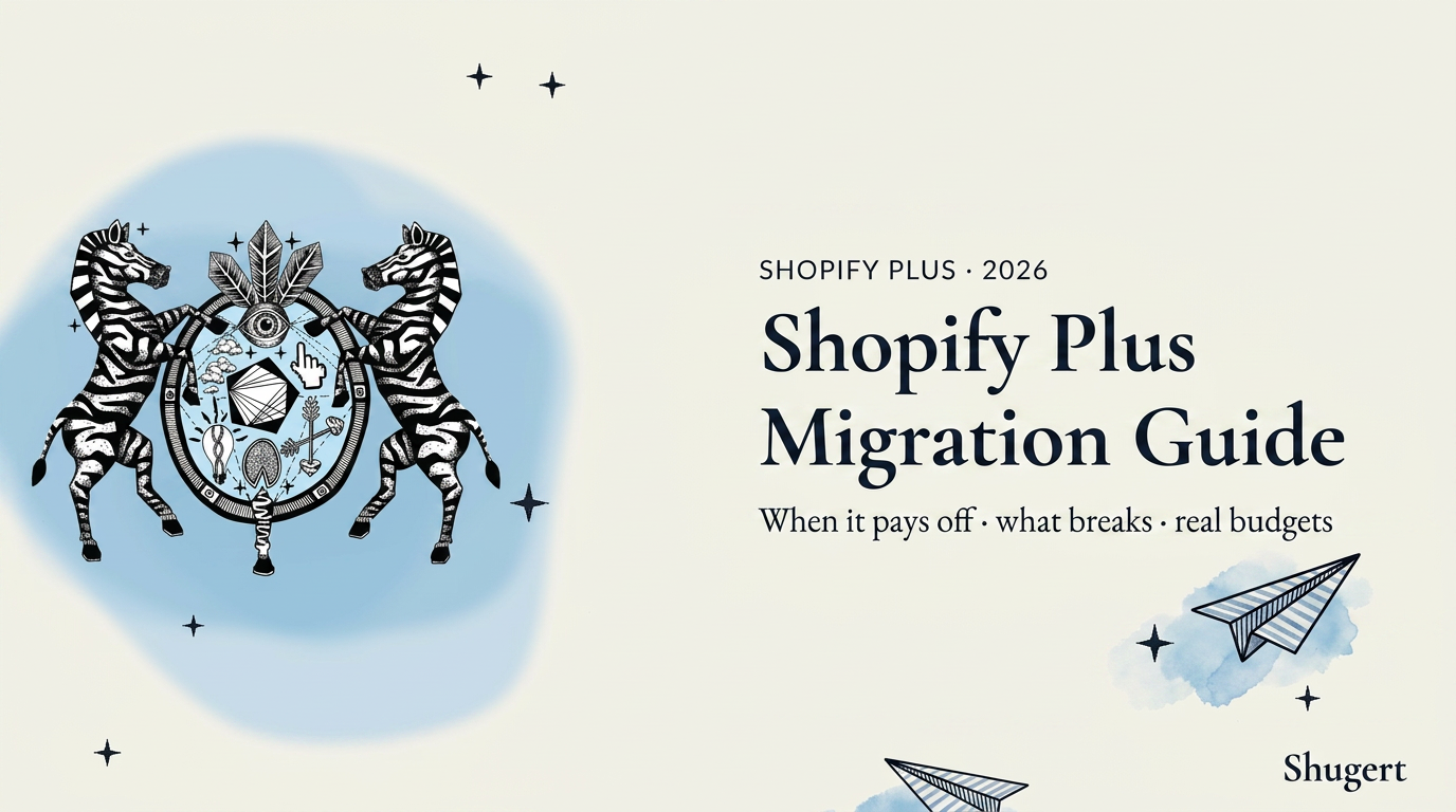 Migración a Shopify Plus: costo, tiempos y proceso