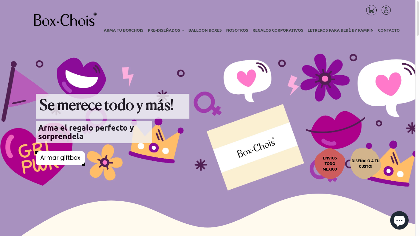 Boxchois custom bundle subscription storefront