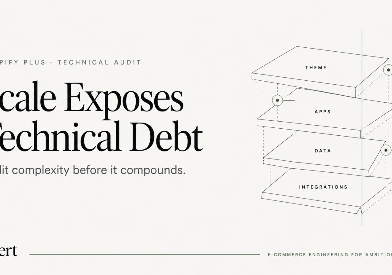 shopify technical debt audit