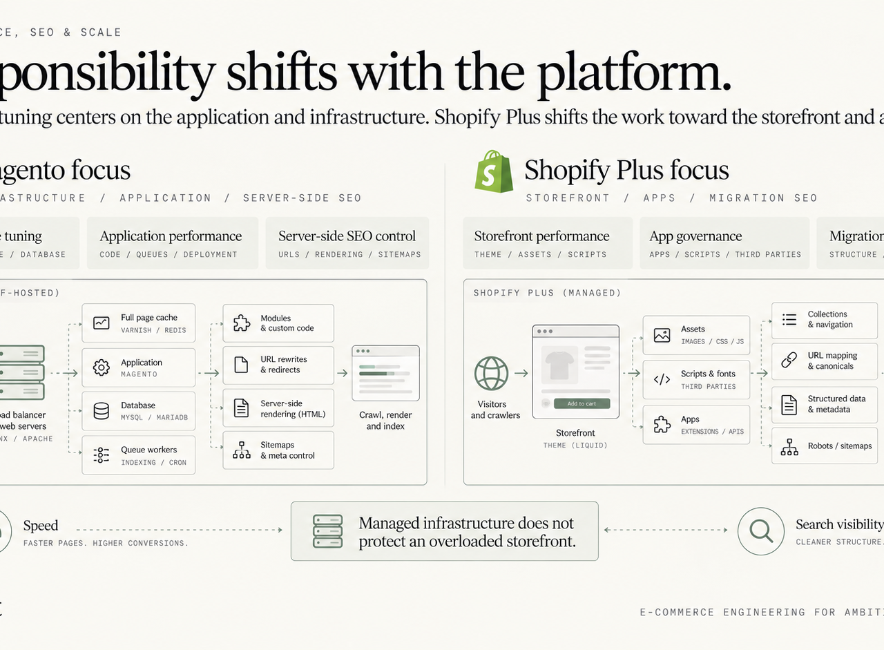 Performance, Technical SEO and Scalability Shopify